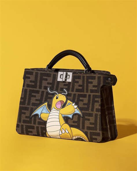 fendi 公仔|FENDI x FRGMT x POKÉMON联名款.